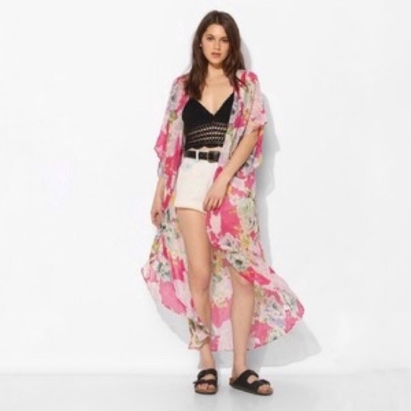UO Kimono Duster - Picture 2 of 4
